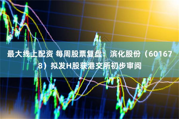 最大线上配资 每周股票复盘：滨化股份（601678）拟发H股获港交所初步审阅